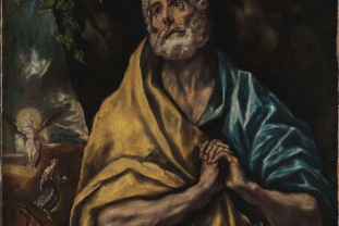 The Tears of Saint Peter  by El Greco Theotokopoulos, 1590 © National Museum, Oslo