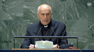 Archbishop Caccia at UN