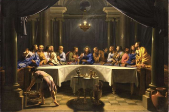 The Last Supper, by Philippe de Champaigne 1678  © Detroit Institute of Arts, Gift of Ralph Harman Booth, 26.103.