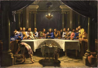 The Last Supper, by Philippe de Champaigne 1678  © Detroit Institute of Arts, Gift of Ralph Harman Booth, 26.103.