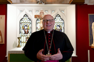 Archbishop John Wilson at the launch