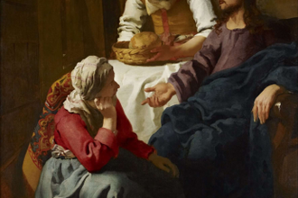 Christ in the House of Martha and Mary, by Johannes Vermeer, 1655 © Scottish National Gallery, Edinburgh