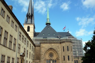 Notre Dame Cathedral Luxembourg - Wiki Image