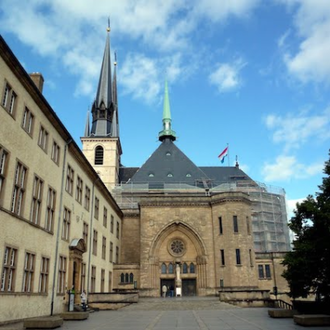 Notre Dame Cathedral Luxembourg - Wiki Image