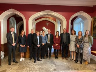 Conference participants: John Browne, Eileen Cole, Tim Curtis SJ, Jonathan Heard, Lisa & John Green, Jemima Tanner, Keith McMillan SJ, Beth Breeze, Suzanne Wheeler & Lorna Goggin.