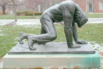 Stumbling Man © David Kresz Rubins, Newfields, Indianapolis, Wikimedia