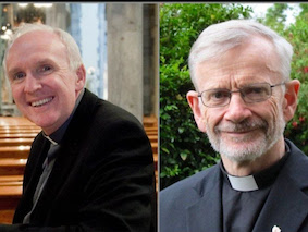  Bishop Brendan Leahy of Limerick, Bishop Alan McGuckian SJ of Raphoe. Image CCO