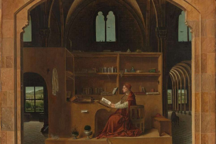 St Jerome in his Study, by Antonello da Messina © National Gallery, London