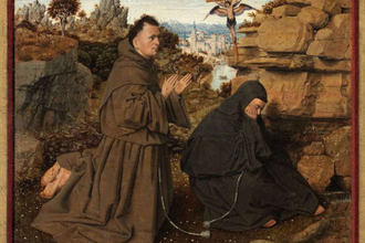 Saint Francis of Assisi Receiving the Stigmata, by Jan van Eyck © Philadelphia Museum of Art