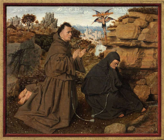 Saint Francis of Assisi Receiving the Stigmata, by Jan van Eyck © Philadelphia Museum of Art