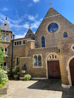 St Francis of Assisi Church,  Pottery Lane, Notting Hill Gate