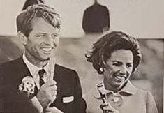 Robert and Ethel Kennedy 1968 Wiki image