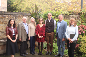 Church of Jesus Christ of Latter-day Saints visitors with Jesuit Refugee Service UK staff