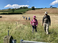 Theresa and Phil on the Clifton walk