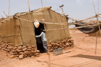 Sudan refugee camp. Image: CAFOD