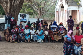 Displaced people in Mozambique © ACN.