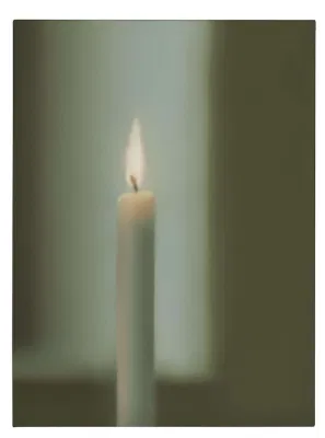 Kerze (Candle), by Gerhard Richter, signed twice, '513-2 Richter 1982' © Christie's London, 14.10.2011, lot 10