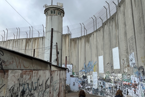 Separation Wall, Bethlehem, dividing West Bank from Israel. Image: ICN/JS