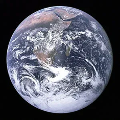 The Blue Marble - Photo taken during Apollo 17 Lunar Mission 1972