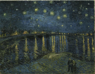 Van Gogh, Starry Night over the Rhone ©Musée d'Orsay, RMN-Grand Palais/Patrice Schmidt