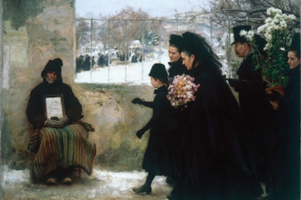 All Souls Day, by Emile Friant,  1898 © Museum of Fine Arts, Nancy, France