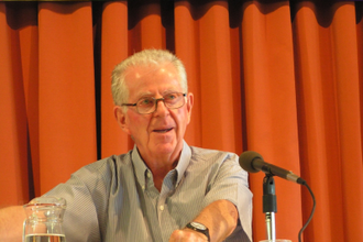 Fr Peter Hughes speaking at  2017 NJPN Conference in England