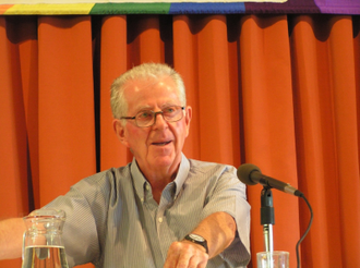 Fr Peter Hughes speaking at  2017 NJPN Conference in England