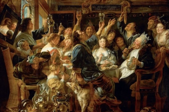 The Feast of the Bean King, by Jacob Jordaens, 1640 © Kunsthistorisches Museum, Vienna