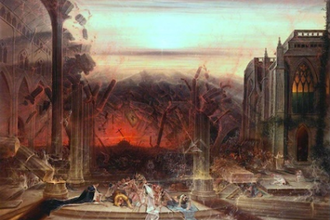 The Destruction of the Temple, by Samuel Colman, 1835 © Tate Gallery, London / Wikimedia