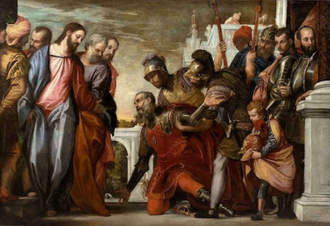 Christ and the Centurion by Paolo Veronese,  1571 © Museo del Prado, Madrid