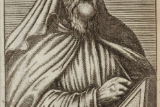 Saint John of Damascus, Engraving by André Thevet, 1590 © Christian Art