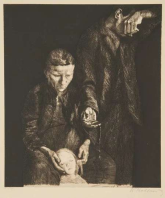 The Downtrodden by Käthe Kollwitz, 1900 © National Museum of Women in the Arts, Washington, DC