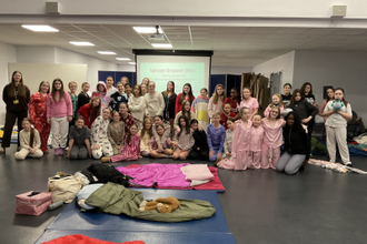 Pupils prepare for their sleepover