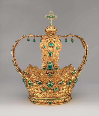 'The Crown of the Andes', Colombia, Popayán 1660 (diadem) 1770 (arches) © The Metropolitan Museum, New York