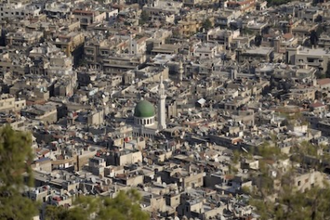 View of part of central Damascus, Syria. Photo: Paul Jeffrey/Life on Earth