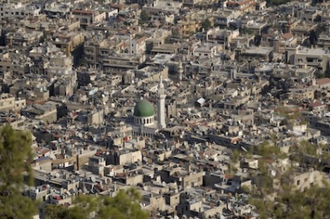 View of part of central Damascus, Syria. Photo: Paul Jeffrey/Life on Earth