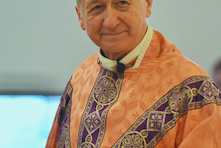 Cardinal Cupich at St John Vianney College Seminary, 14/03/21 Wiki Image: MTF-GR