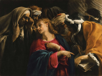 Christ amongst the Doctors, by Orazio Borgianni, 1609 © Sotheby's London, 4 July 2012, lot 30, sold for £3.4 million