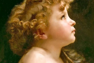 Young John the Baptist, by William-Adolphe Bouguereau,  1883 © Sotheby's New York, 10 November 1998, lot 151