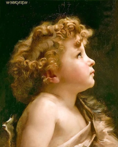 Young John the Baptist, by William-Adolphe Bouguereau,  1883 © Sotheby's New York, 10 November 1998, lot 151