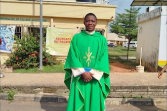 Fr Tobias Okonkwo. Image ACN Ireland