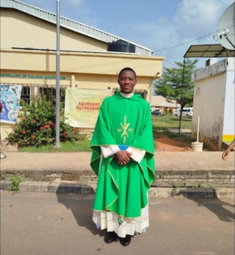 Fr Tobias Okonkwo. Image ACN Ireland