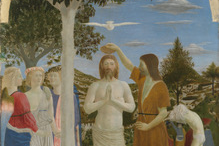 The Baptism of the Lord - by Piera della Francesca