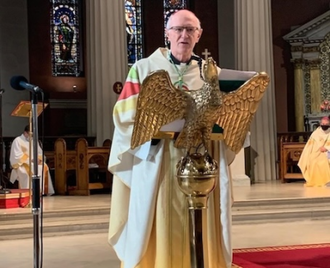 Archbishop Dermot Farrell at Mass in St Mary's Pro Cathedral, Dublin Archived picture CCO