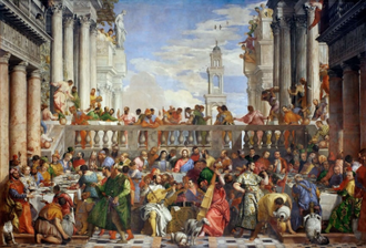 The Wedding Feast at Cana, by Paolo Veronese,1563 © The Louvre Museum, Paris