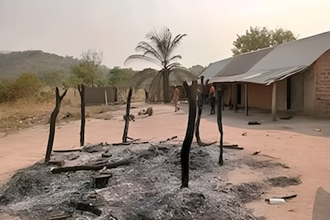 Aftermath of terrorist attack in Benue State, Nigeria © Gboko Diocese/ACN