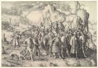 The Conversion of Saint Paul, Lucas van Leyden 1509  © Metropolitan Museum, New York