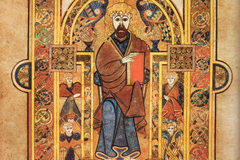 Christ entrhoned - Book of Kells