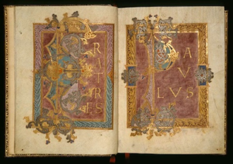 Epistle Lectionary by Eburnant (artist). MS McClean 30. Illuminated manuscript, 960-980 AD, Frankish Kingdom, Reichenau © The Fitzwilliam Museum, Cambridge