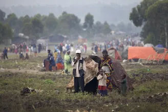 IDP camp in Goma © MONUSCO/Sylvain Liechti